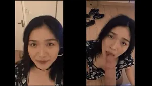 Bạn gái ngoại thương thích cây hàng tây - asianbabyggirl 4